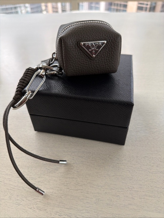 Prada Handbags - Prada Leather Pouch Bag Charm